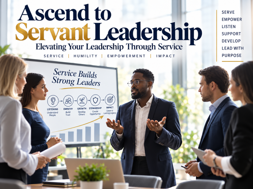 Ascend to Servant Leadership: Elevating Your Leadership Through Service