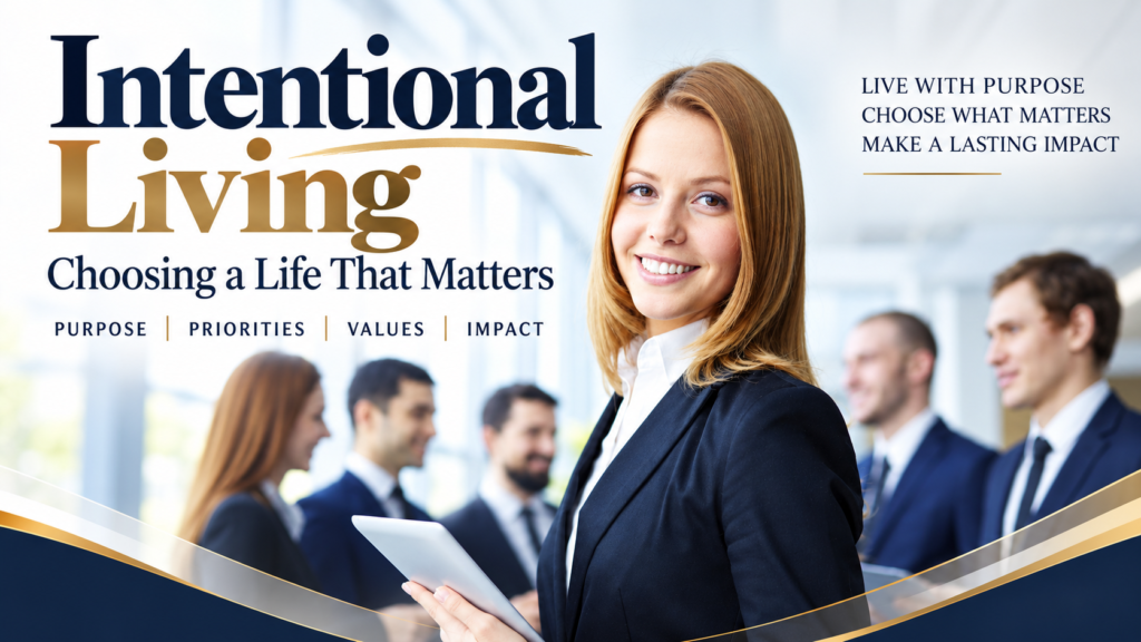 Intentional Living : Choosing a Life That Matters